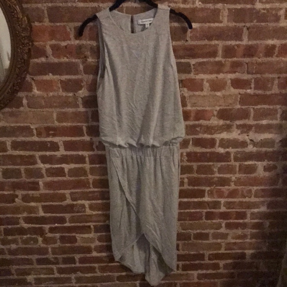 Grey sleeveless dress